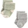 image:imageTouched by Nature Unisex Baby Organic Cotton BodysuitsBlue Sage Stripe