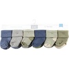 image:imageTouched by Nature Unisex Baby Organic Cotton BodysuitsBlue Sage Stripe