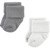 image:imageTouched by Nature Unisex Baby Organic Cotton BodysuitsGray Stripe 12 Pack