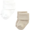 image:imageTouched by Nature Unisex Baby Organic Cotton BodysuitsMauve Sage Dot
