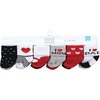 image:imageTouched by Nature Unisex Baby Organic Cotton BodysuitsMom and Dad Girl Red Black 12pack