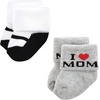 image:imageTouched by Nature Unisex Baby Organic Cotton BodysuitsMom and Dad Girl Red Black 12pack