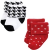 image:imageTouched by Nature Unisex Baby Organic Cotton BodysuitsMom and Dad Girl Red Black 12pack