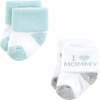 image:imageTouched by Nature Unisex Baby Organic Cotton BodysuitsMom and Dad Gray Mint 12pack