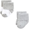 image:imageTouched by Nature Unisex Baby Organic Cotton BodysuitsMom and Dad Gray Mint 12pack
