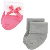 image:imageTouched by Nature Unisex Baby Organic Cotton BodysuitsPink Love