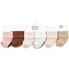 image:imageTouched by Nature Unisex Baby Organic Cotton BodysuitsPink Tan Stripe
