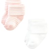 image:imageTouched by Nature Unisex Baby Organic Cotton BodysuitsPink Tan Stripe
