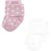 image:imageTouched by Nature Unisex Baby Organic Cotton BodysuitsSoft Pink Dot Stripe