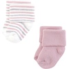image:imageTouched by Nature Unisex Baby Organic Cotton BodysuitsSoft Pink Dot Stripe