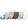image:imageTouched by Nature Unisex Baby Organic Cotton BodysuitsTeal Brown Stripe