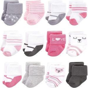 image:imageTouched by Nature Unisex Baby Organic Cotton BodysuitsBear Girl 12pack