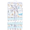 image:imageLittle Treasure Luvable Friends Cotton Poly Flannel Receiving Blankets Multipack Pink Garden 30x30 inchesBlue Kangaroo