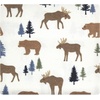 image:imageLittle Treasure Luvable Friends Cotton Poly Flannel Receiving Blankets Multipack Pink Garden 30x30 inchesBlue Moose Bear