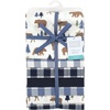 image:imageLittle Treasure Luvable Friends Cotton Poly Flannel Receiving Blankets Multipack Pink Garden 30x30 inchesBlue Moose Bear