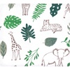 image:imageLittle Treasure Luvable Friends Cotton Poly Flannel Receiving Blankets Multipack Pink Garden 30x30 inchesGreen Jungle