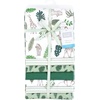 image:imageLittle Treasure Luvable Friends Cotton Poly Flannel Receiving Blankets Multipack Pink Garden 30x30 inchesGreen Jungle