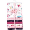 image:imageLittle Treasure Luvable Friends Cotton Poly Flannel Receiving Blankets Multipack Pink Garden 30x30 inchesPink Butterfly Floral