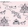 image:imageLittle Treasure Luvable Friends Cotton Poly Flannel Receiving Blankets Multipack Pink Garden 30x30 inchesPink Fairytale Princess