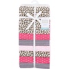 image:imageLittle Treasure Luvable Friends Cotton Poly Flannel Receiving Blankets Multipack Pink Garden 30x30 inchesPink Leopard