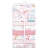 image:imageLittle Treasure Luvable Friends Cotton Poly Flannel Receiving Blankets Multipack Pink Garden 30x30 inchesPink Pastel Butterfly