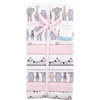 image:imageLittle Treasure Luvable Friends Cotton Poly Flannel Receiving Blankets Multipack Pink Garden 30x30 inchesPink Royal Safari