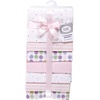 image:imageLittle Treasure Luvable Friends Cotton Poly Flannel Receiving Blankets Multipack Pink Garden 30x30 inchesPink Stripes