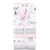 image:imageLittle Treasure Luvable Friends Cotton Poly Flannel Receiving Blankets Multipack Pink Garden 30x30 inchesPink Winter Forest