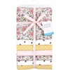 image:imageLittle Treasure Luvable Friends Cotton Poly Flannel Receiving Blankets Multipack Pink Garden 30x30 inchesPink Yellow Pretty Florals