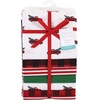 image:imageLittle Treasure Luvable Friends Cotton Poly Flannel Receiving Blankets Multipack Pink Garden 30x30 inchesRed Christmas Tree Truck