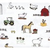 image:imageLittle Treasure Luvable Friends Cotton Poly Flannel Receiving Blankets Multipack Pink Garden 30x30 inchesRed Girl Farm