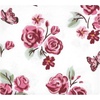 image:imageLittle Treasure Luvable Friends Cotton Poly Flannel Receiving Blankets Multipack Pink Garden 30x30 inchesRed Sweet Roses