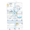 image:imageLittle Treasure Luvable Friends Cotton Poly Flannel Receiving Blankets Multipack Pink Garden 30x30 inchesWhite Safari World
