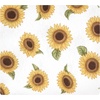 image:imageLittle Treasure Luvable Friends Cotton Poly Flannel Receiving Blankets Multipack Pink Garden 30x30 inchesYellow Sunflower