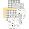 Grey Cute Farm