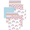 Pink Modern Rainbow