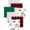 Red Christmas Scene
