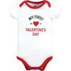 image:imageHudson Baby Unisex Baby Cotton Bodysuits Boy First Valentine Easter 03 Months