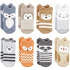 image:imageHudson Baby Baby 8pack Cotton Rich Newborn and Terry SocksMulticolor Boy Woodland