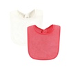 image:imageHudson Baby Unisex Baby Rayon from Bamboo Bib with Waterproof Lining 10pk Pink Sage One SizePink Sage