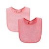 image:imageHudson Baby Unisex Baby Rayon from Bamboo Bib with Waterproof Lining 10pk Pink Sage One SizePink Sage