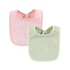image:imageHudson Baby Unisex Baby Rayon from Bamboo Bib with Waterproof Lining 10pk Pink Sage One SizePink Sage