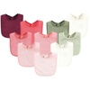 image:imageHudson Baby Unisex Baby Rayon from Bamboo Bib with Waterproof Lining 10pk Pink Sage One SizePink Sage