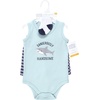 image:imageHudson Baby Infant Boys Bodysuit Short and Sock Handsome Shark 1218 Months