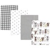 Farm Friends Grey 4-pack