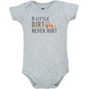 image:imageHudson Baby Infant Boys Cotton Bodysuits 5Pack Blue Construction Trucks 69 Months