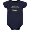 image:imageHudson Baby Unisex Baby Cotton Bodysuits Construction 3Pack 03 Months