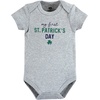 image:imageHudson Baby Unisex Baby Cotton Bodysuits Cutest Clover 69 Months