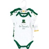 image:imageHudson Baby Unisex Baby Cotton Bodysuits Lucky Charm 69 Months