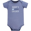 image:imageHudson Baby Unisex Baby Cotton Bodysuits Mommys New Man 03 Months